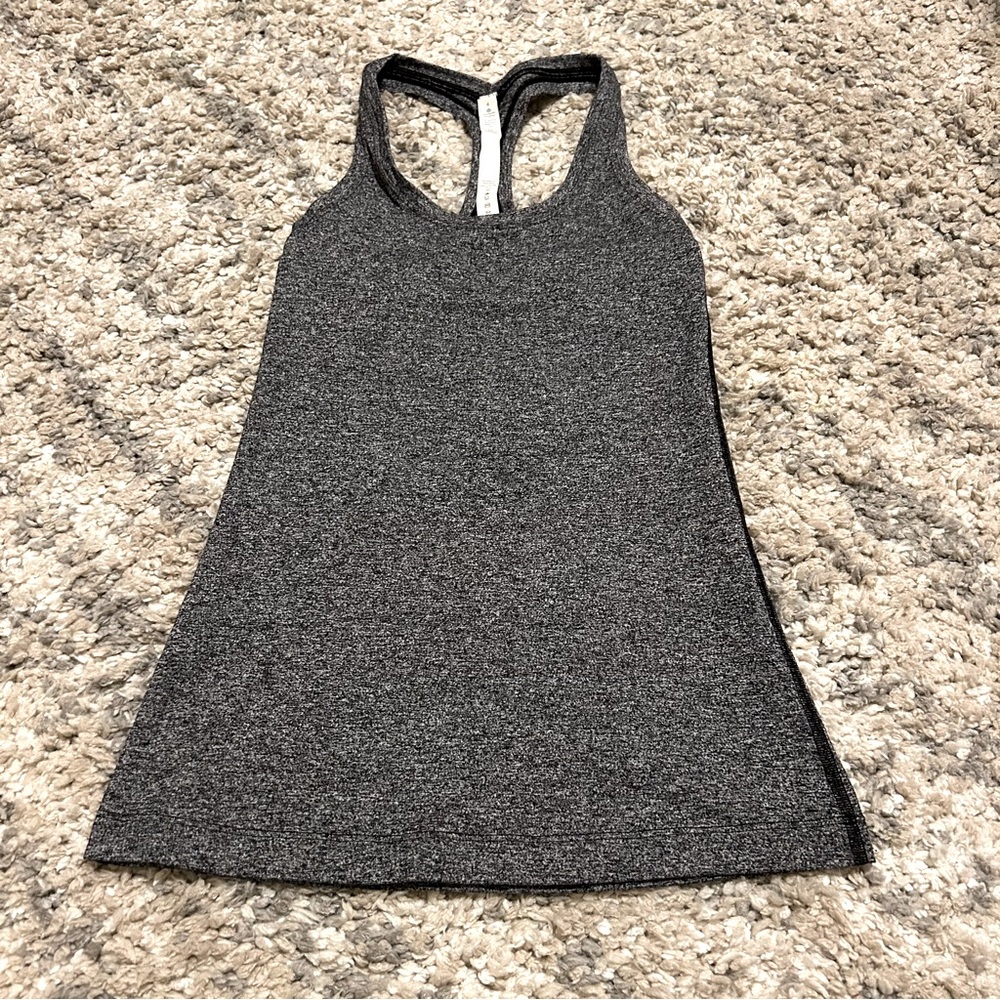Lululemon Gray Racerback Tank
